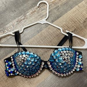 Handmade rave bra✨